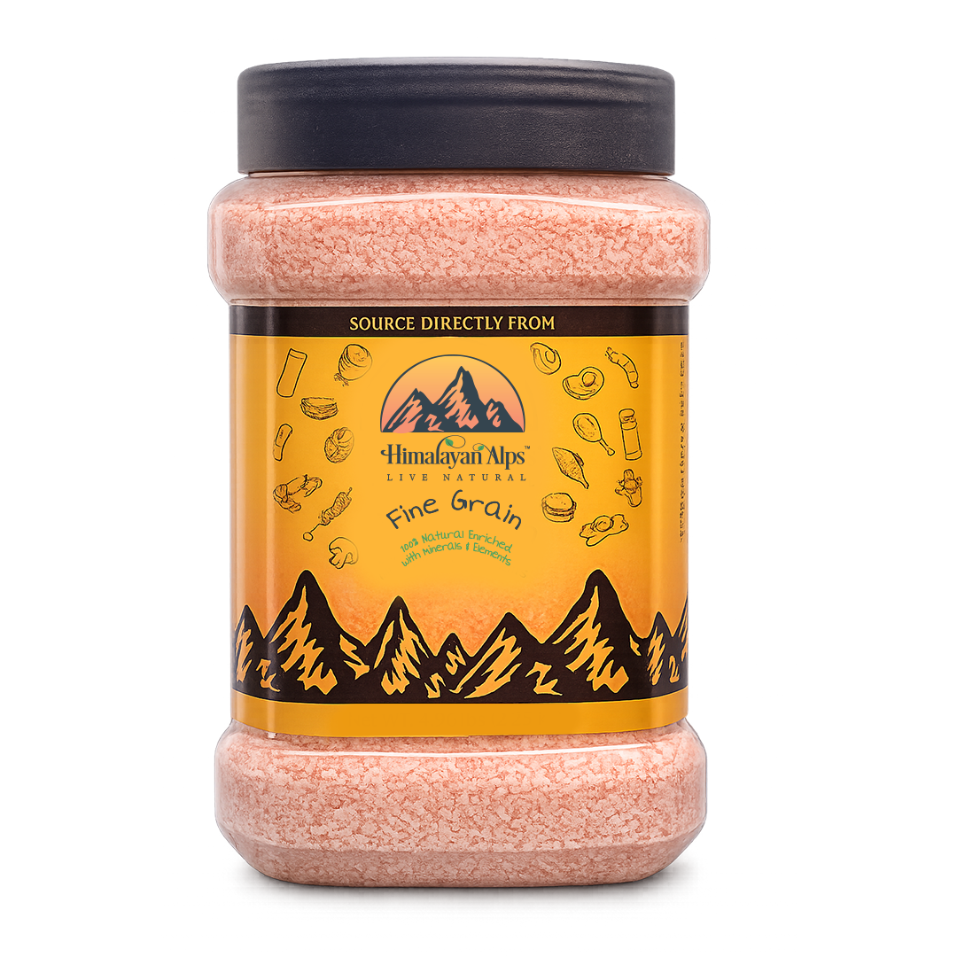 Himalayan Pink Fine Grain Salt Costco Jar