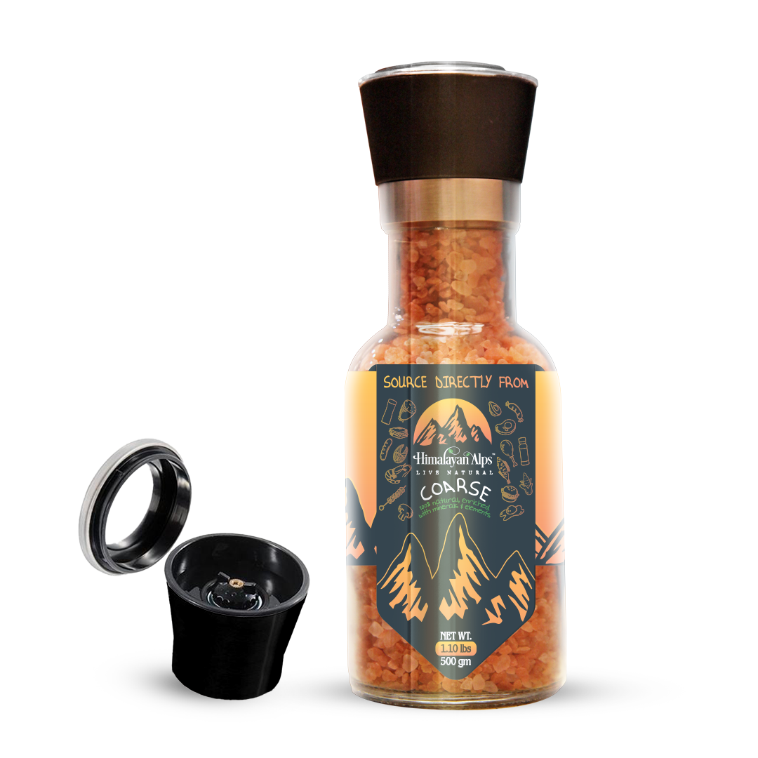 Himalayan Pink Coarse Grain Salt Jumbo Shaker