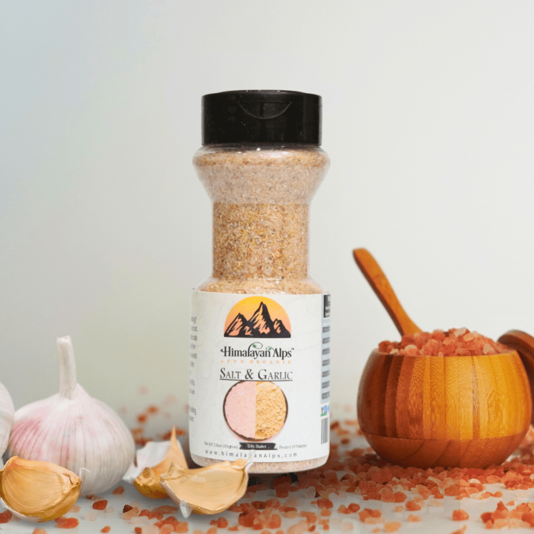 Himalayan Pink Salt And Garlic Blend