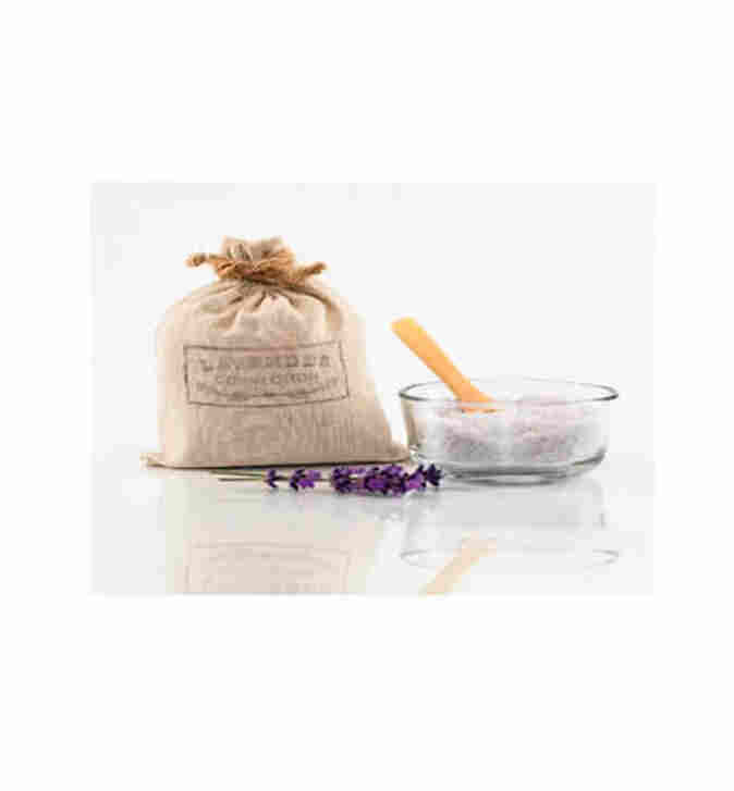 Fragrancia Lavender Salt Bath Scrub